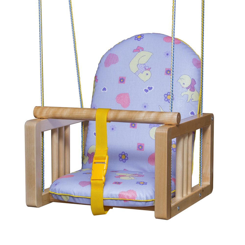 картинка Качели подвесные с мягким сиденьем ГНОМ NEW от Компасик.ру гипермаркет детских колясок и автокресел