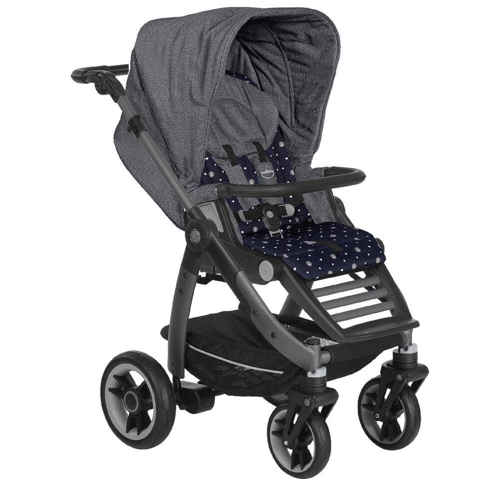 картинка Прогулочная Коляска TEUTONIA COSMO V4 2017 на шасси Graphite от Компасик.ру гипермаркет детских колясок и автокресел