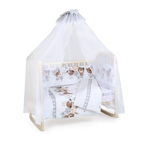 картинка Комплект Alis в кроватку 4 предм. ЛУЧШИЕ ДРУЗЬЯ (борт+КПБ) от Компасик.ру гипермаркет детских колясок и автокресел