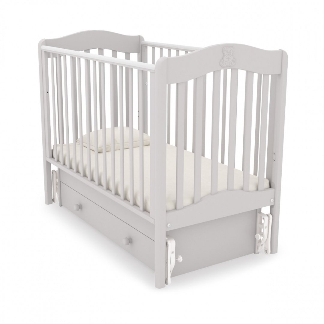 картинка Кровать детская с универсальным маятником Гандылян Ванечка от Компасик.ру гипермаркет детских колясок и автокресел