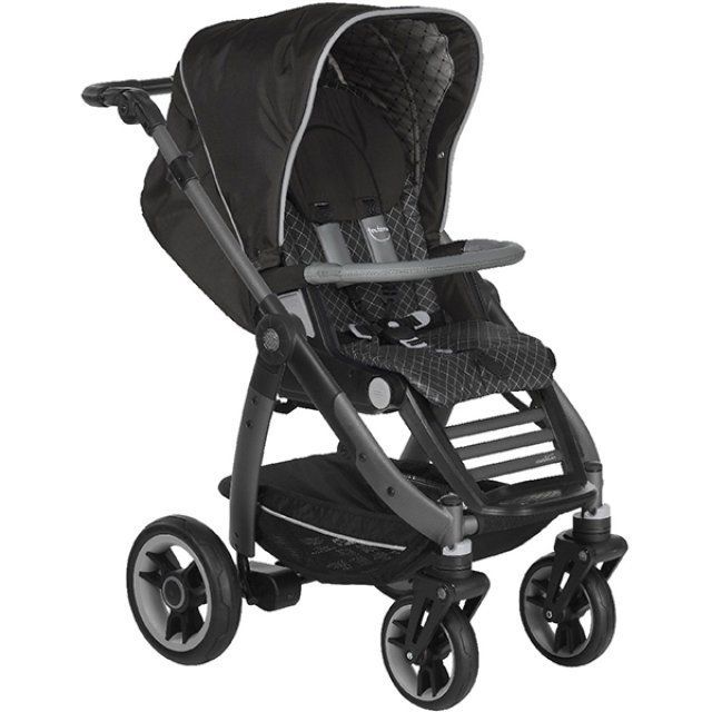 картинка Прогулочная Коляска TEUTONIA COSMO V4 2016 на шасси Graphite от Компасик.ру гипермаркет детских колясок и автокресел