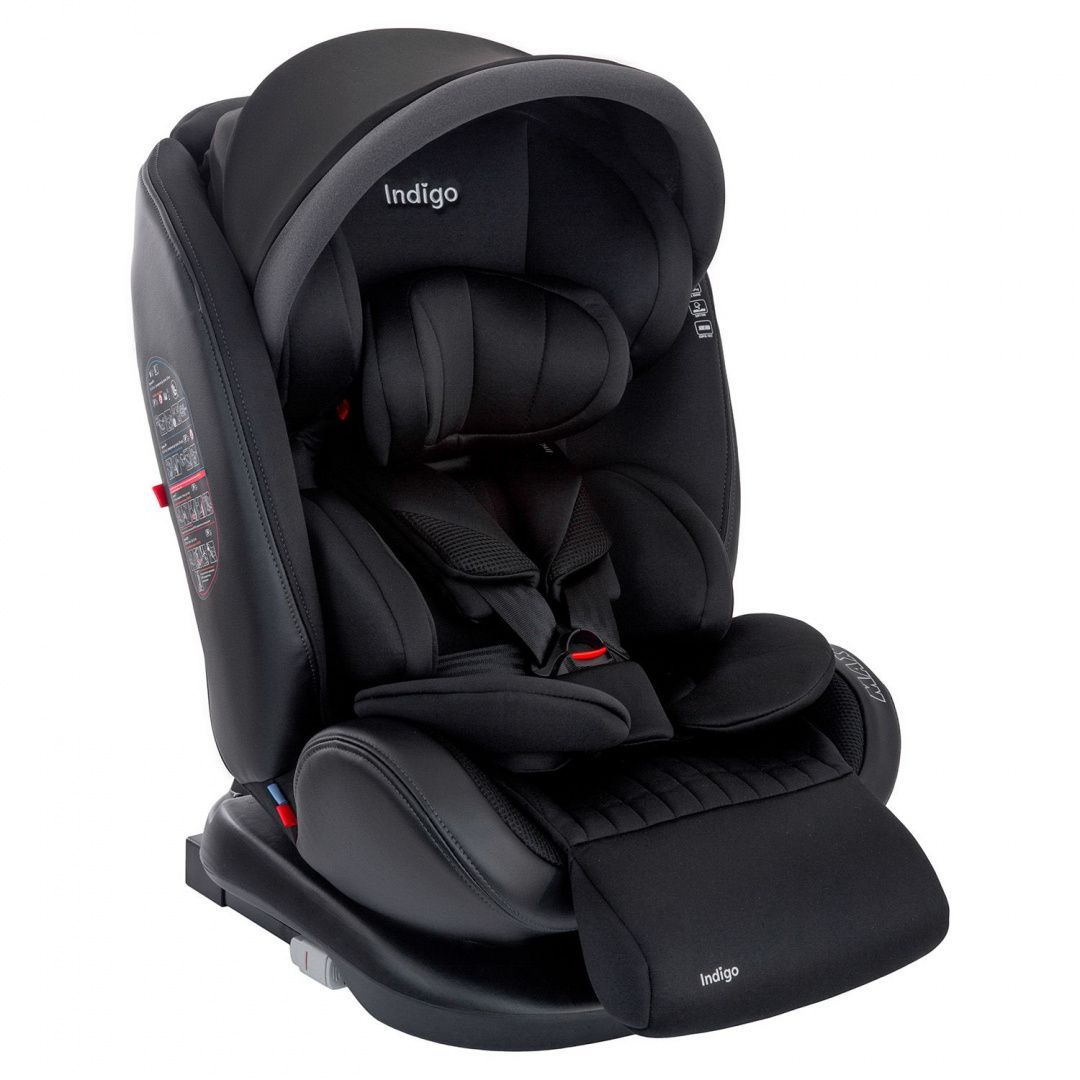картинка Детское автокресло Indigo MAX-X Isofix 0+1+2+3 (0-36 кг) от Компасик.ру гипермаркет детских колясок и автокресел