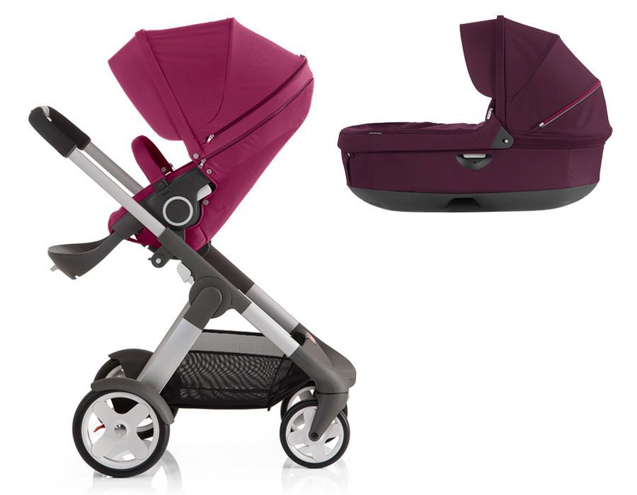 картинка Детская коляска Stokke Crusi 2 в 1 Purple от Компасик.ру гипермаркет детских колясок и автокресел