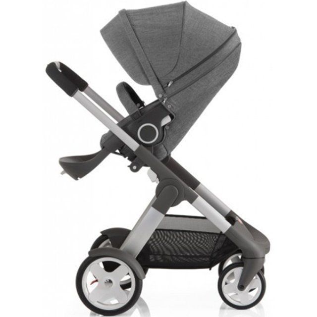 картинка Детская коляска Stokke Crusi 2 в 1 Black Melange от Компасик.ру гипермаркет детских колясок и автокресел