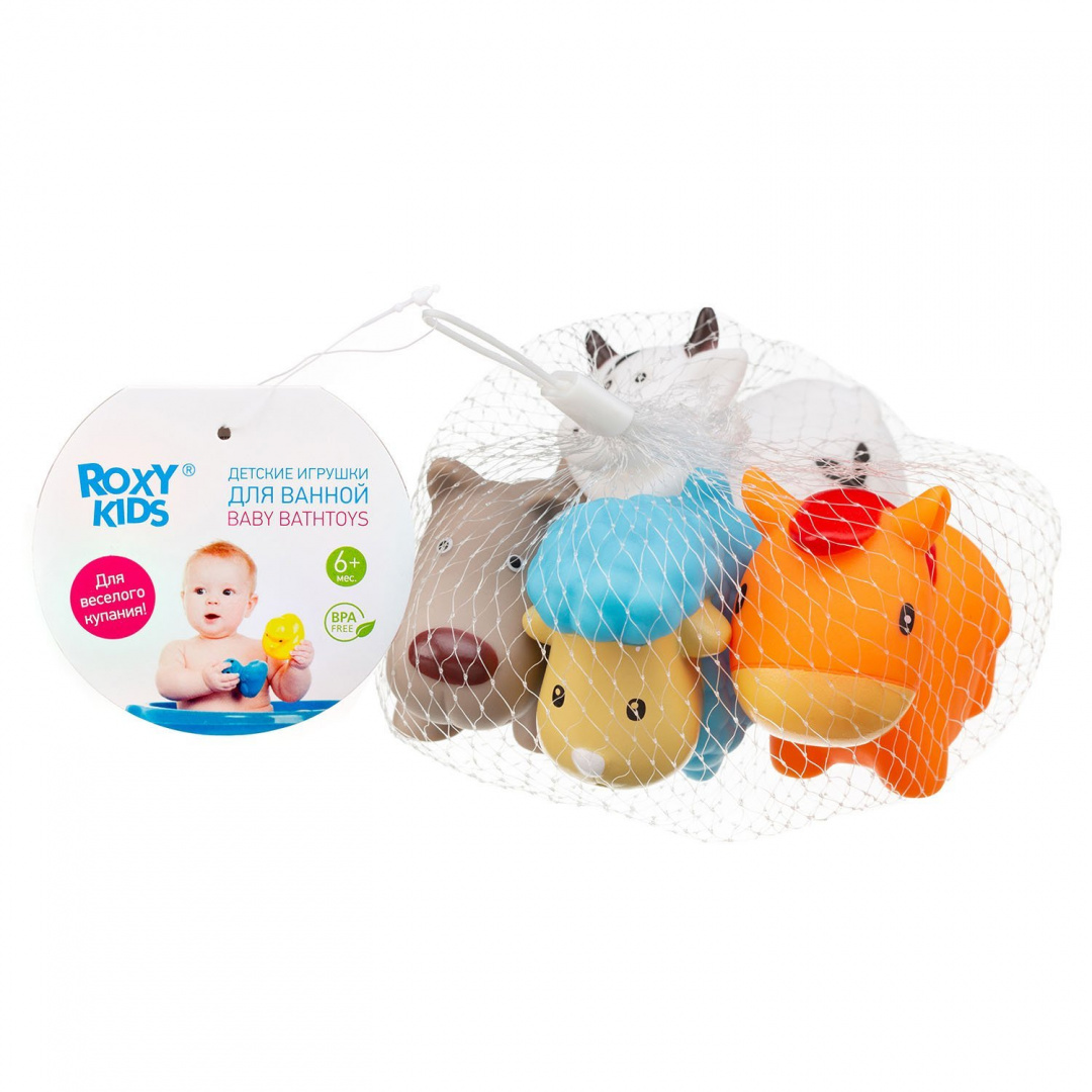 картинка Набор игрушек для ванной МОЯ ФЕРМА от Компасик.ру гипермаркет детских колясок и автокресел