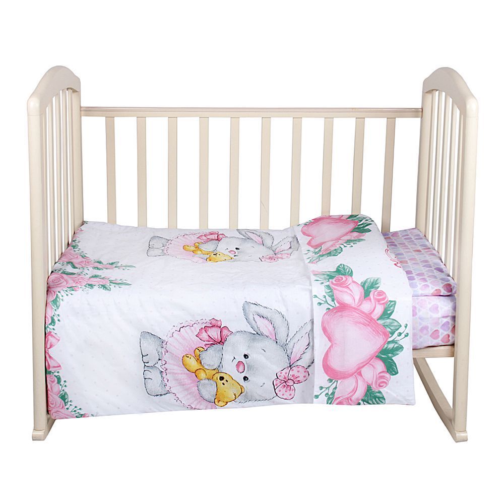 картинка Комплект в кроватку 3 предмета Alis ЗАЙКА БАЛЕРИНА от Компасик.ру гипермаркет детских колясок и автокресел