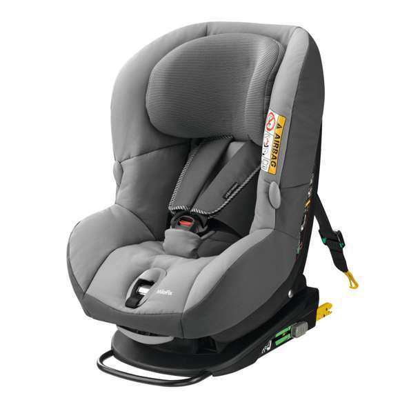 картинка Детское автокресло Bebe Confort Milofix Isofix Concerete Grey от Компасик.ру гипермаркет детских колясок и автокресел