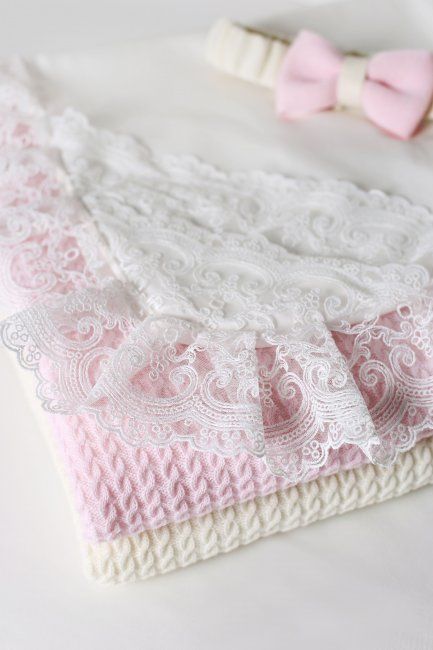 картинка Уголок с кружевом для трикотажного пледа Lappetti от Компасик.ру гипермаркет детских колясок и автокресел