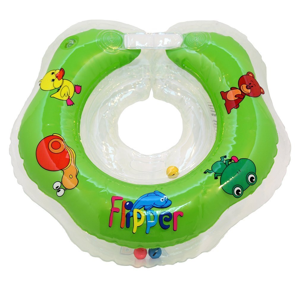 картинка Круг для плавания малышей FLIPPER 0+ от Компасик.ру гипермаркет детских колясок и автокресел