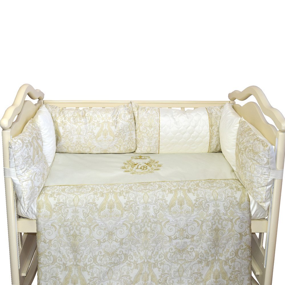 картинка Комплект в кроватку 4 предм. GOLDEN KIT от Компасик.ру гипермаркет детских колясок и автокресел