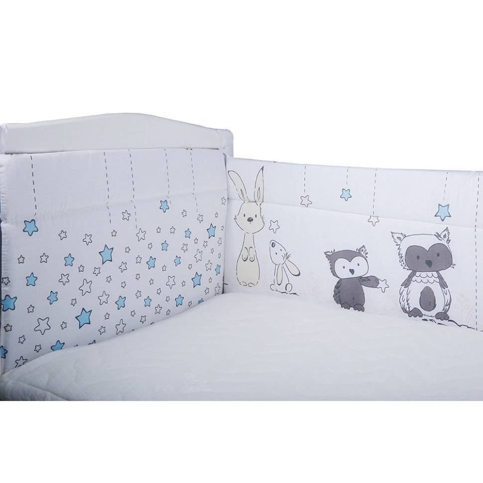 картинка Борт в кроватку ЛЕСНЫЕ ДРУЗЬЯ от Компасик.ру гипермаркет детских колясок и автокресел