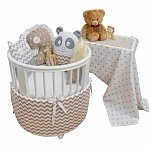 Комплект в кроватку 4 предмета СПЛЮШКИ