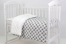 Комплект в кроватку 3 предмета Слоненок с короной