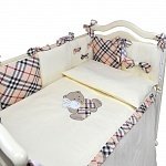 Комплект в кроватку 4 предм. NICE FRENDS