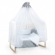 Комплект в кроватку СЕРЕБРО 14 предм.