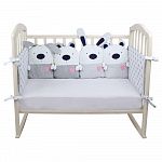 Борт в кроватку из 4-х частей Alis ЗВЕРУШКИ
