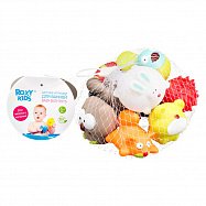 Набор игрушек для ванной ЛЕСНЫЕ ЖИТЕЛИ (9 шт.)