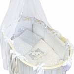 Комплект в кроватку 7 предм. DOLCE овал