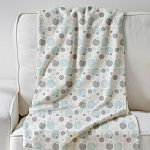 Плед флисовый Baby Nice КРУГИ 100×140