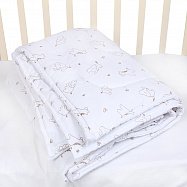 Одеяло детское 3 в 1 на кнопках, синтепон