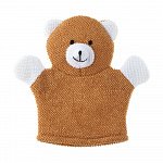 Махровая мочалка-рукавичка Baby Bear