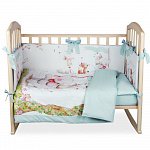 Комплект в кроватку 4 предмета ЦИРК