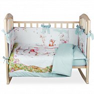 Комплект в кроватку 4 предмета ЦИРК