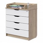 Детский комод СИРИУС-2 WOOD 804 ПВХ с шариковыми направляющими