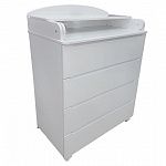 Детский комод Indigo "Style" 804 с широким пеленальным столиком, МДФ