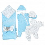 Комплект на выписку 7 предметов ЛАПУШКА