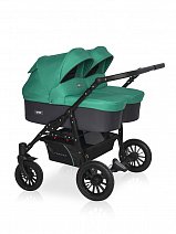 Детская коляска для двойни 2 в 1 Riko Basic Saxo