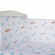 Борт в кроватку из 4-х частей Эдельвейс СКАЗКА