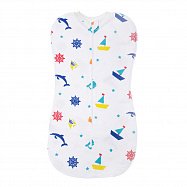 Пеленка-конверт на молнии, фланель