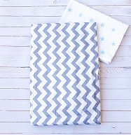 Комплект постельного белья 3 предм. бязь "Звездочка" 