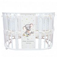 Кровать детская 7в1 Indigo Baby Sleep