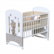 Детская кровать  ВДК LOVE ME (колесо-качалка)