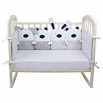 Борт в кроватку ЗВЕРУШКИ