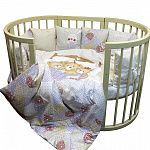 Комплект в кроватку 4 предмета L`Abeille НЯШКИ