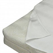 Защитный непромокаемый наматрасник (махра+клеенка) МАШЕНЬКА 60х120