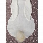 Плед вязаный ЗАЙКА 100 х 100