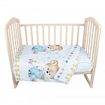 Комплект в кроватку Алис Медвежонок с уточкой 3 пред.